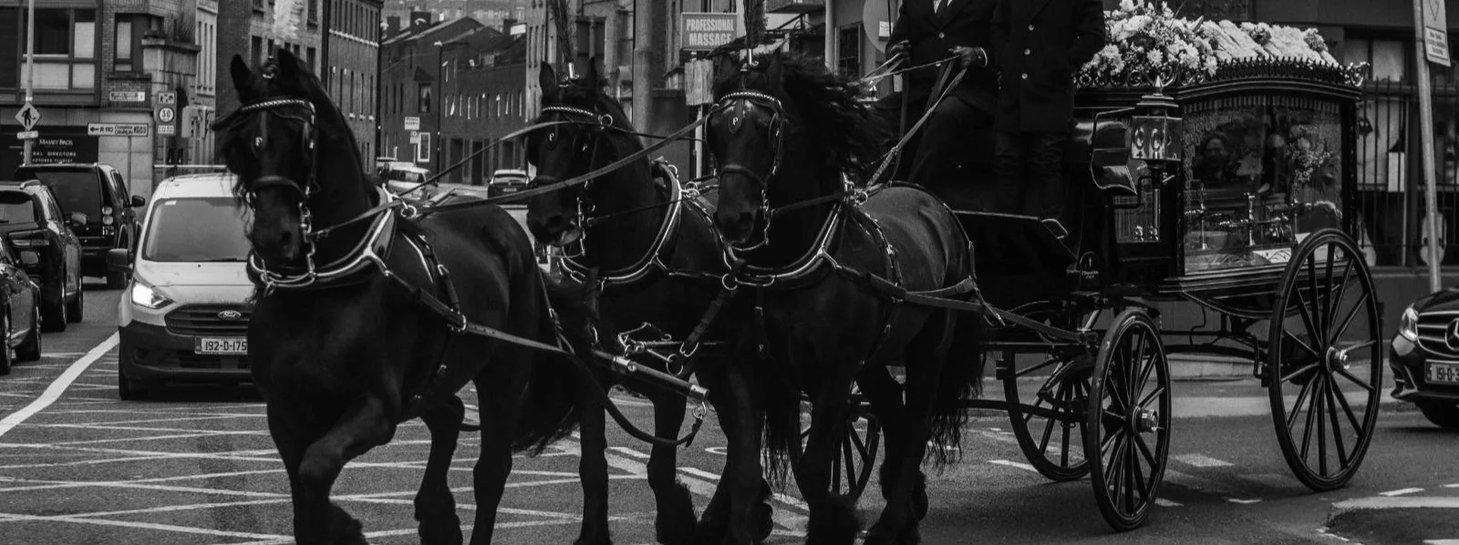 R. O&rsquo;Dwyer Horse Drawn Funerals website
